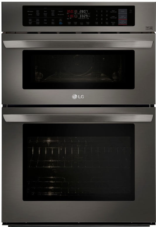 LG LWC3063BD 30 Inch Smart Combination Wall Oven with 4.7 cu. ft. True Convection Oven