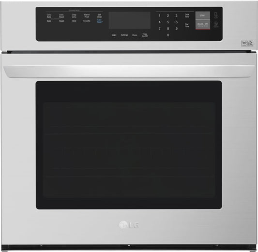 LG LWS3063ST 30 Inch Single Electric Wall Oven with Convection