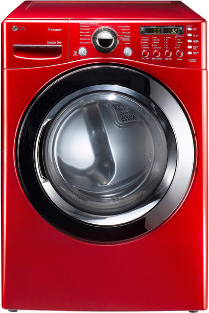 LG DLEX3360R 27 Inch Electric Dryer with 7.4 cu. ft. Capacity