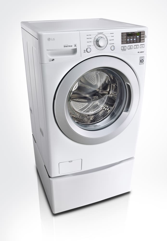 LG WM3270CW 4.5 Cu. Ft. 9-Cycle Front-Loading Washer