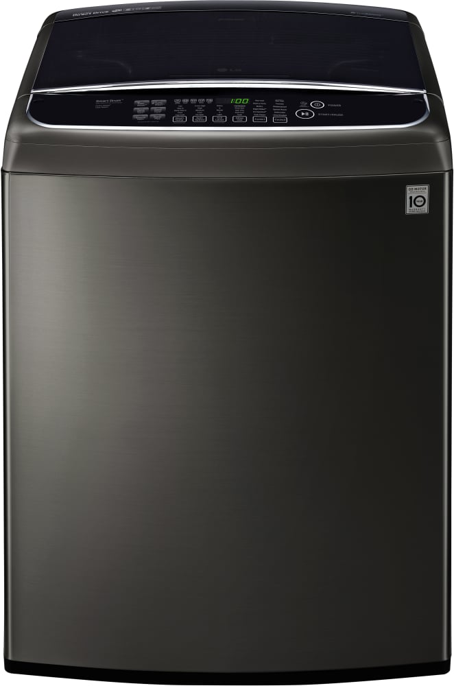 LG WT1901CK 27 Inch Top Load Washer with TurboWash®, Slam Proof Lid, Wi-Fi Connectivity, LoadSense, 12 Wash Cycles, StainCare™ Option, Bright Whites™ Cycle, Speed Wash, 3 Tray Dispenser, ENERGY STAR® and 5.0 cu. ft. Ultra Large Capacity