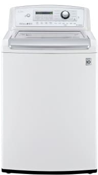 LG WT5270CW 27 Inch 4.9 cu. ft. Top Load Washer with 8 Wash Programs, 1,100 RPM, TurboWash, Speed Wash, StainCare, SmartDiagnosis, Auto Suds Removal and ENERGY STAR Certification