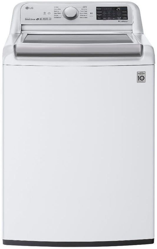 LG WT7800CW 27 Inch Top Load Smart Washer with 5.5 cu. ft. Capacity