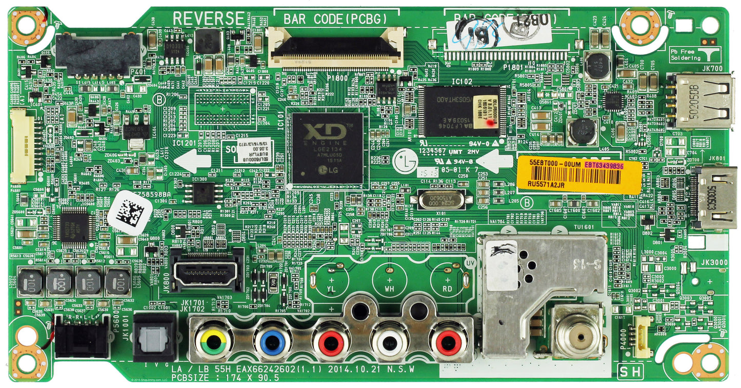 Carte mère LG EBT63439836