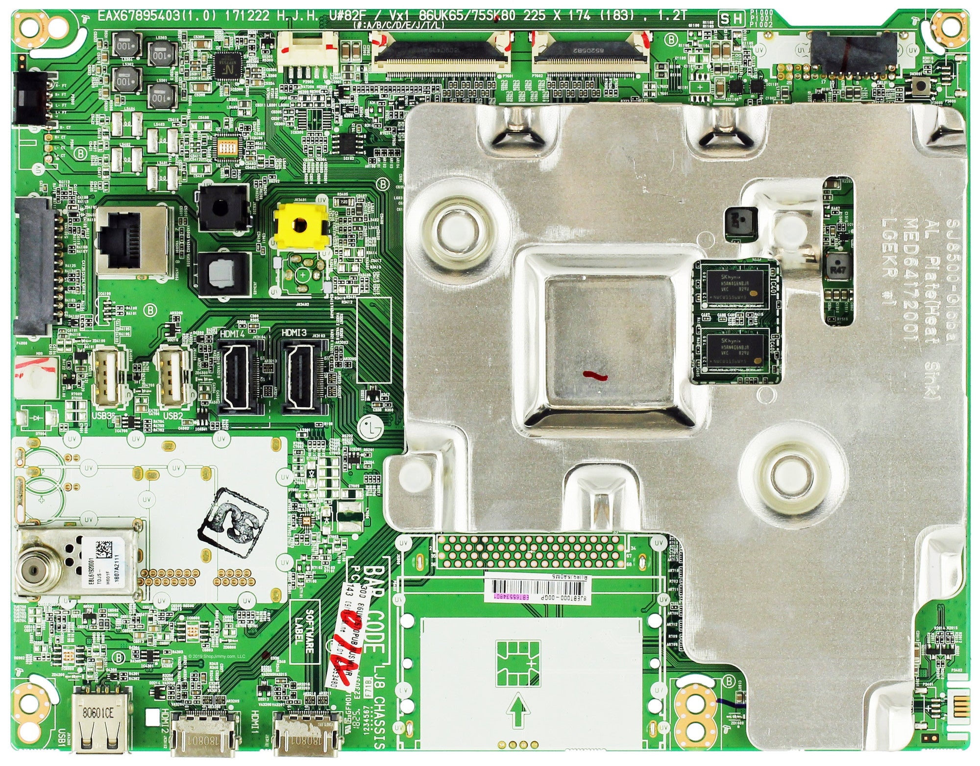 LG EBT65534801 Main Board Assembly