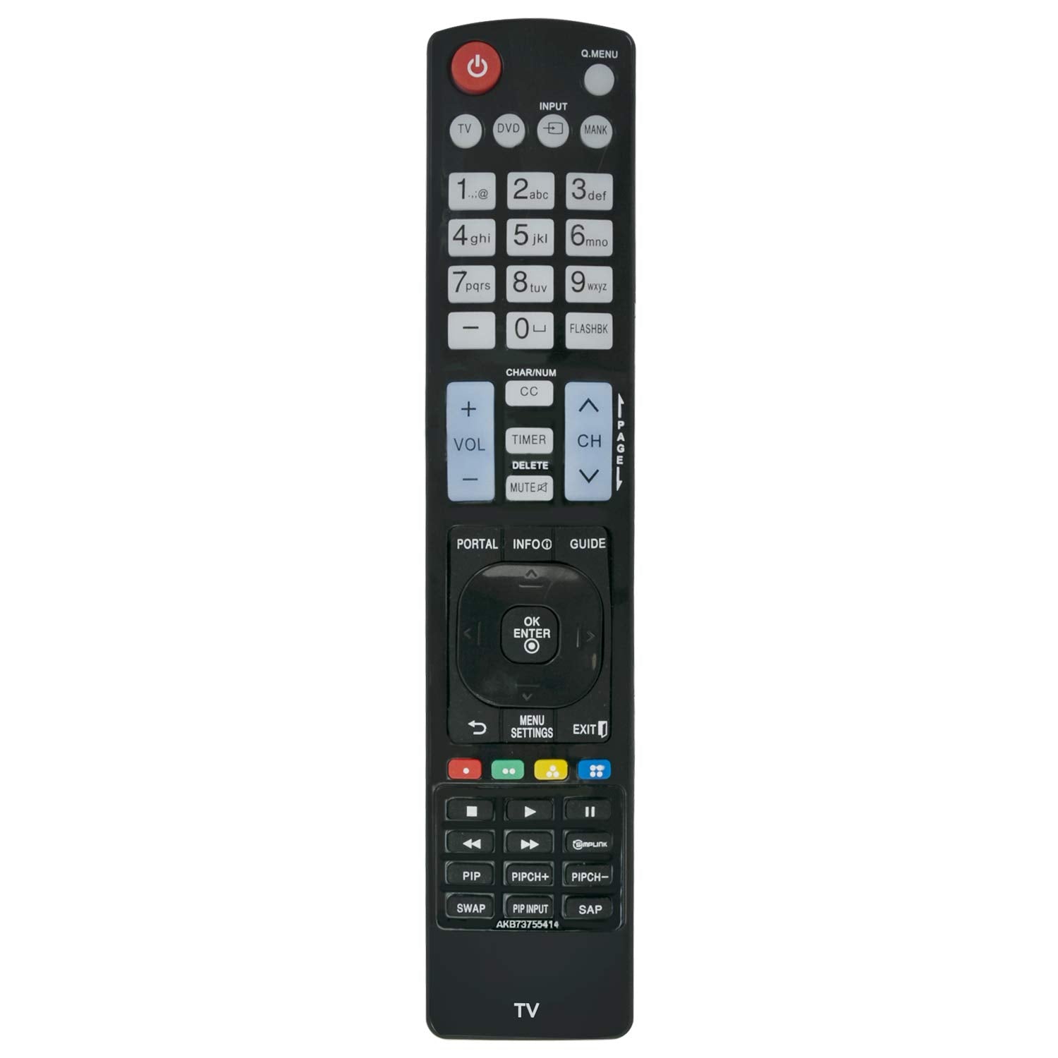 LG AKB73755414 TV Remote Control