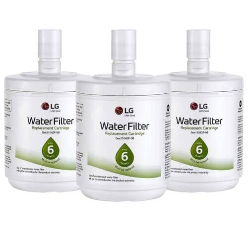 LG ADQ72910912 Lt500P3 Water Filter (3 Pack)