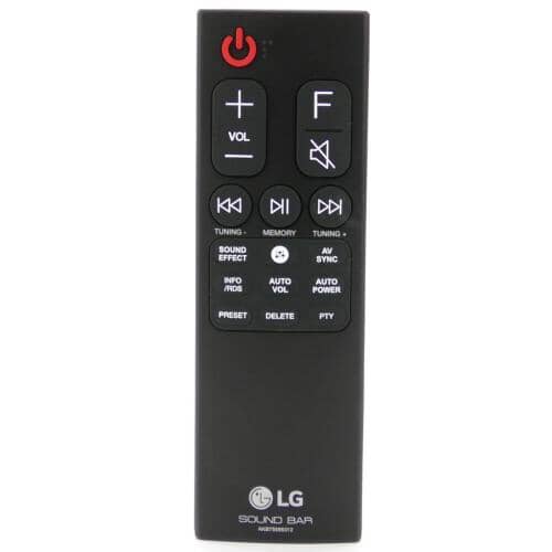 LG AKB75595312 Soundbar Remote Control