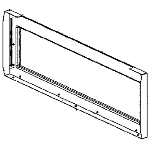 LG Range Door Frame - 3212W0N001C
