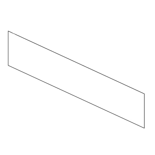 LG Range Plate, Shield - 3300W1N003P