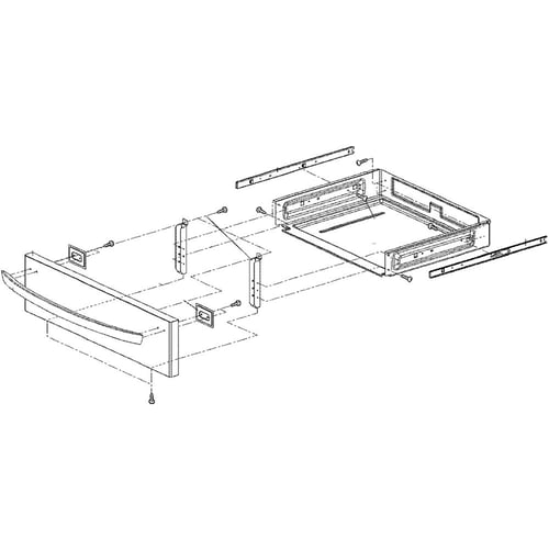 LG 383EW0N001Q Range Parts Assembly