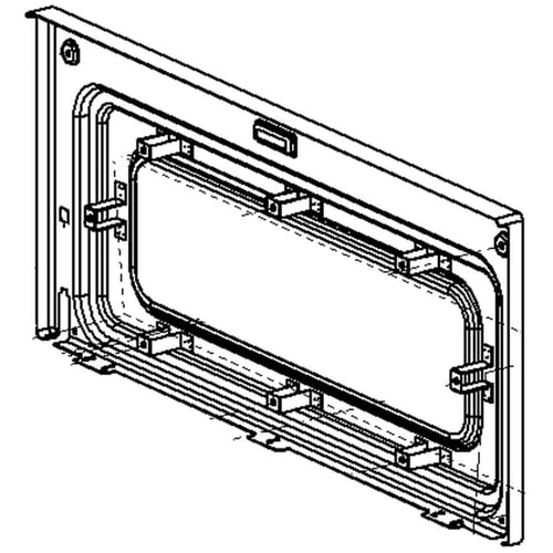 LG ADV73207202 Range Door Frame Assembly