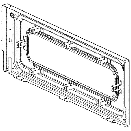 Cadre de porte de cuisinière LG ADV73686104