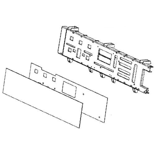 LG Range Keypad + Supporter - AGM73570604