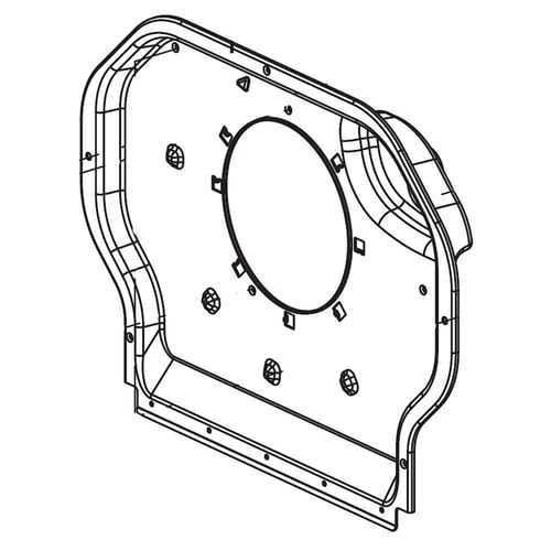 Boîtier de cuisinière LG MBN63824501