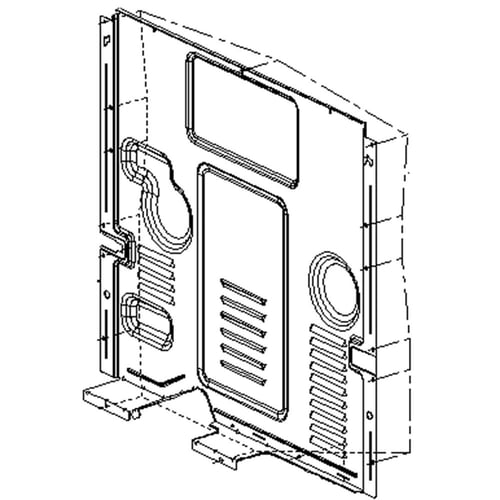 LG MCK65804501 Range Rear Cover