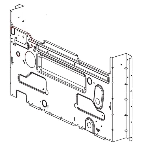 LG Range Panel - MGC62219001