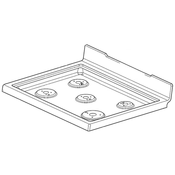 LG MGJ62229827 Top Plate| LG Parts