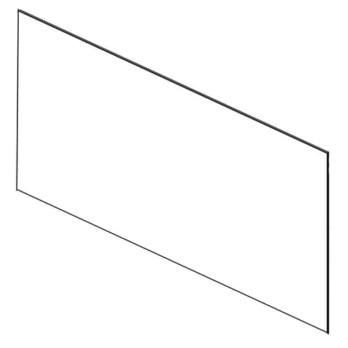 LG Range Glass Window - MKC62679202