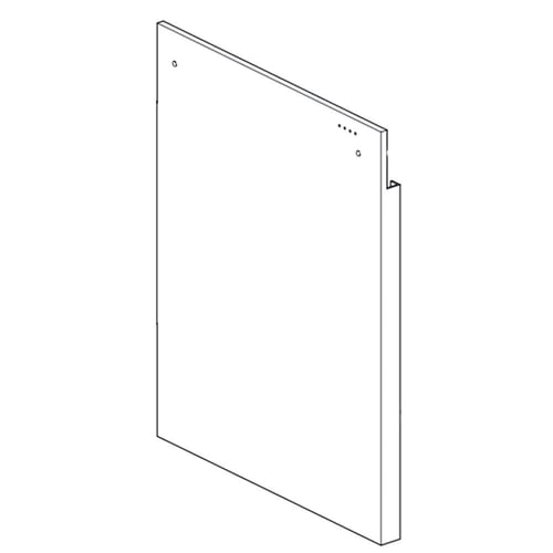 LG Dishwasher Front Cover - 3550ED0001N