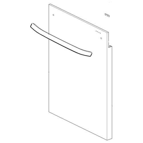 LG ACQ85830205 Dishwasher Front Cover Assembly