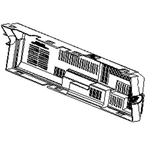 Couvercle de protection pour lave-linge LG 3550EA1007B