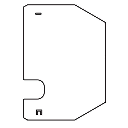 Couvercle de protection pour lave-linge LG 3550EA3007A