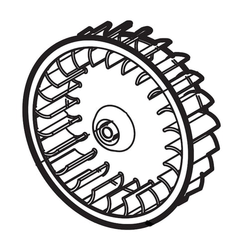 LG Dryer Blower Impeller - 5834EL2001A