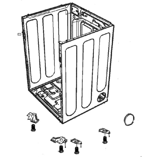 LG Dryer Cabinet - ABJ34559231