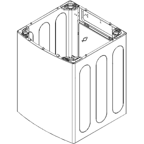 LG ABJ73967201 Washer Cabinet Assembly