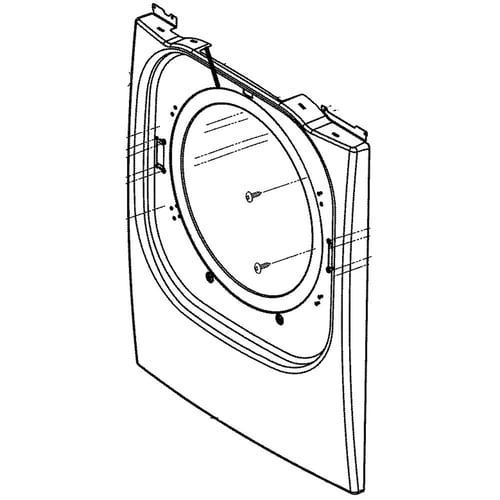 LG ACQ52740907 Dryer Cabinet Cover Assembly