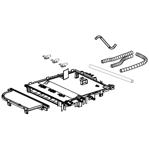 LG ACQ85641508 Dryer Cover Assembly, Base