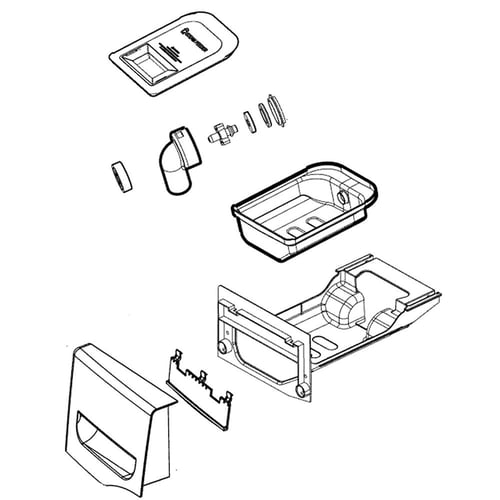 LG Dryer Drawer Panel - AGL34328003