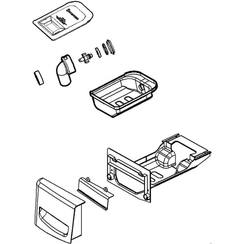 LG Dryer Drawer Panel - AGL34328021