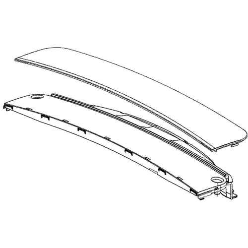 LG Dryer Rear Panel - AGL74277101