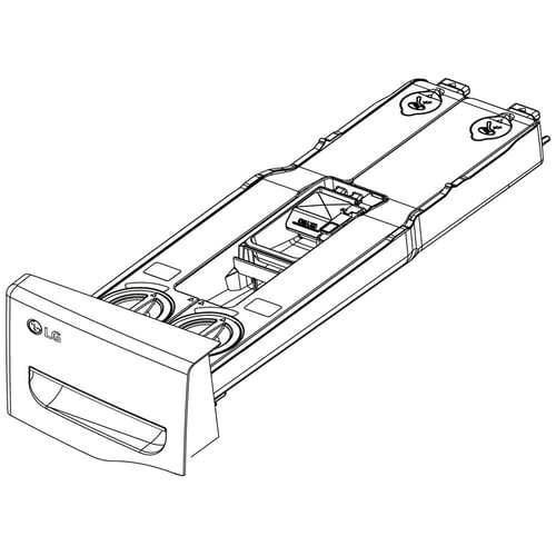 LG AGL77334609 Washer Dispenser Drawer Assembly