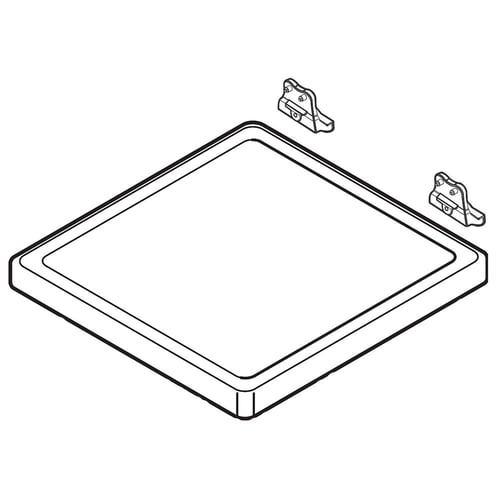 LG Washer Top Plate - AGU30071224