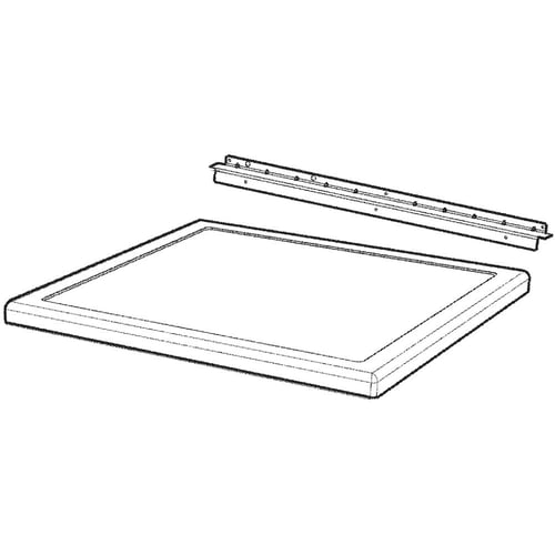 LG Dryer Top Plate - AGU73729901