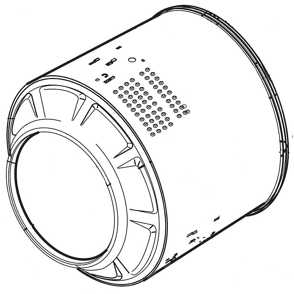 LG AJQ54138214 Inner Tub Drum Assembly