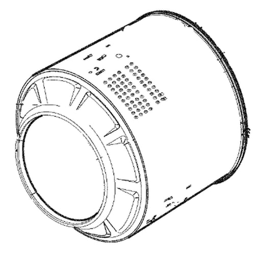 Tambour de laveuse LG AJQ73314401
