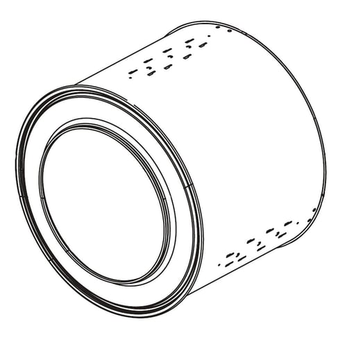 LG Washer Druminner Tub - AJQ73674402