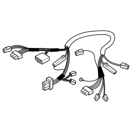 LG EAD61857210 Dryer Harness, Single