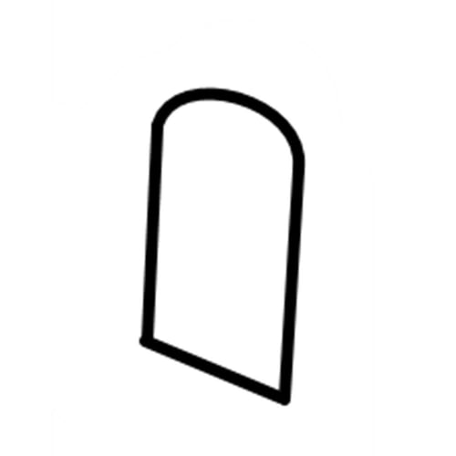 Bouchon de trou de sécheuse LG MBL66258201