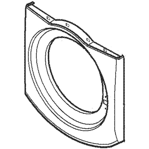 LG Washer Cabinet Cover - MCK38266304