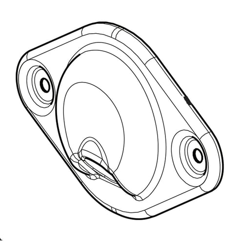 Décoration de protection pour sèche-linge LG MCR65109901