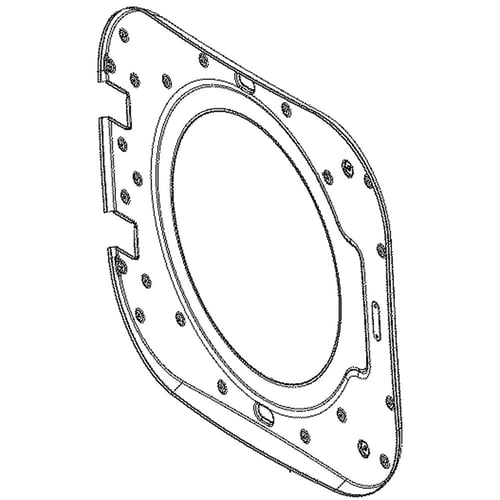Cadre intérieur de porte de sèche-linge LG MDQ62936401