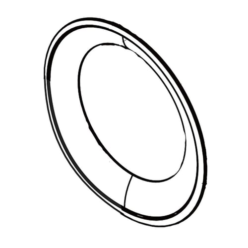 Cadre de porte de lave-linge LG MDQ65877002 (extérieur)