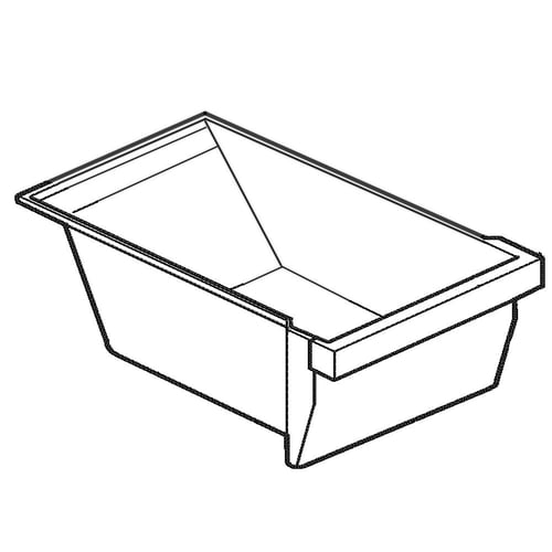 LG Refrigerator Vegetable Tray - 3390JJ1032A