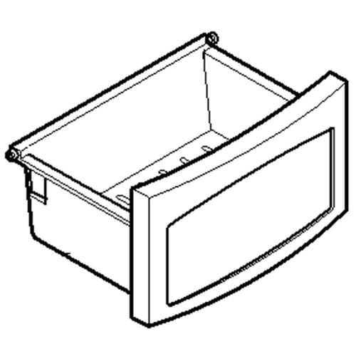 LG 3391JJ1042A Refrigerator Vegetable Tray Assembly