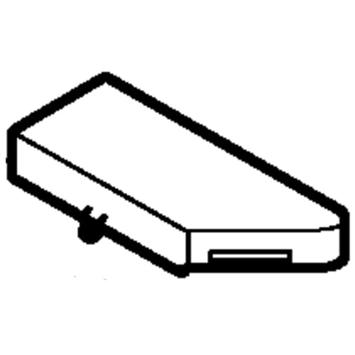 LG Refrigerator Hinge Cover - 3551JJ1018C